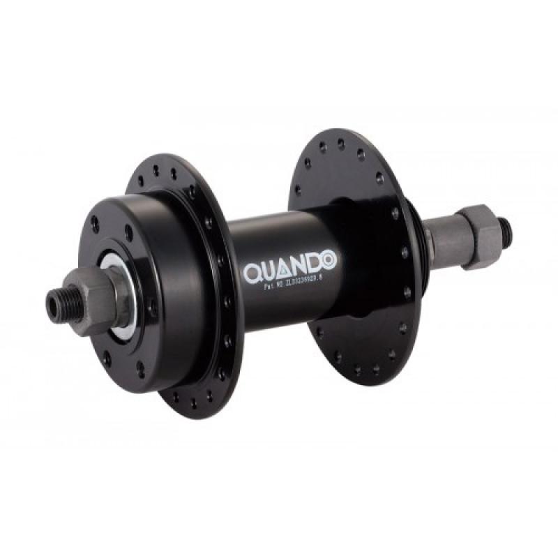 Купить Втулка задняя под диск Quando KT-M65R 32H QR 145mm 7 ск. под эксцентрик стальн. черн.